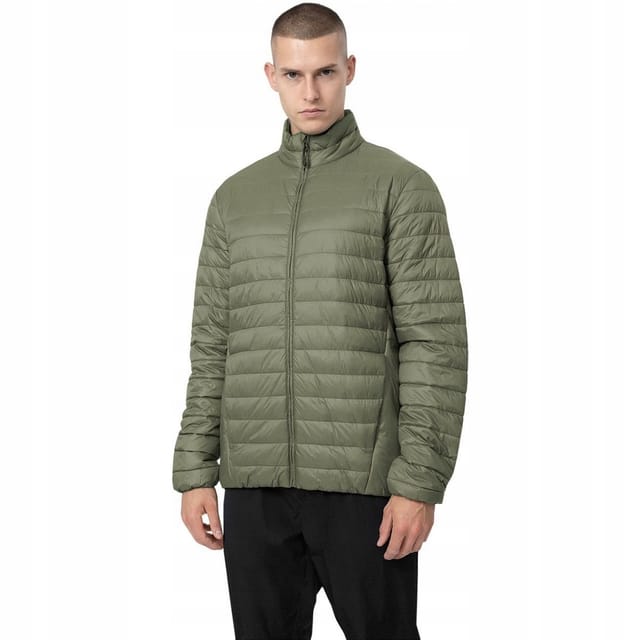 4F 4F Men's M084 Padded Jacket in Green - 3