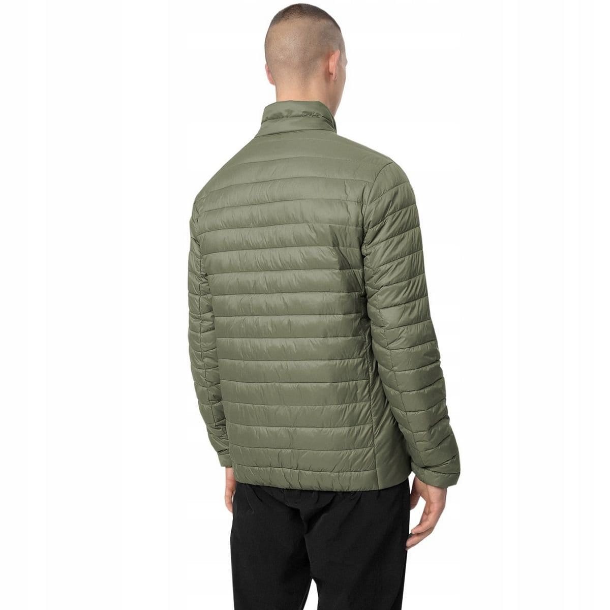 4F 4F Men's M084 Padded Jacket in Green - 4