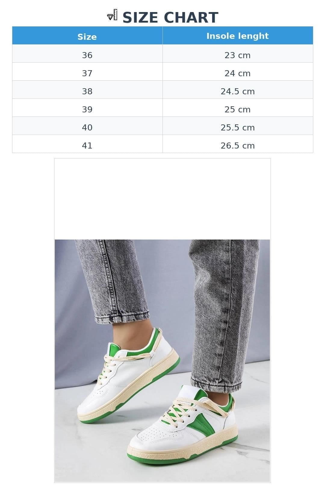 Love Lace Love Lace Women's Marcella Sport Sneakers with Green Rubber Sole for Summer Comfort in White - 4