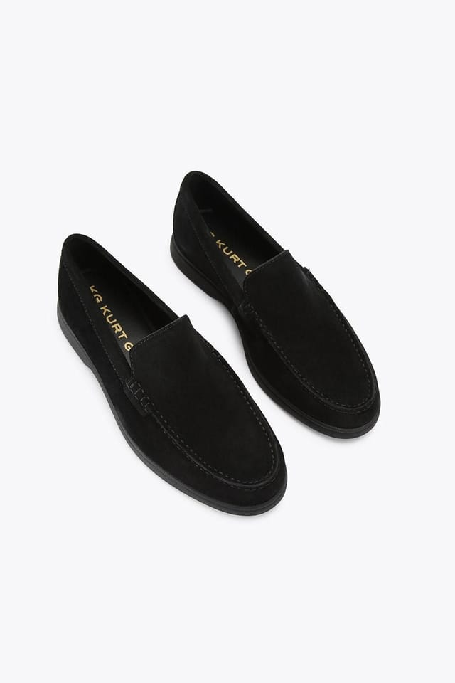 KG Kurt Geiger KG Kurt Geiger Men's 'Sully' Suede Shoes in Black - 2
