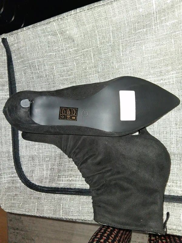 Monsoon Monsoon size 7 suede ruched ankle boot