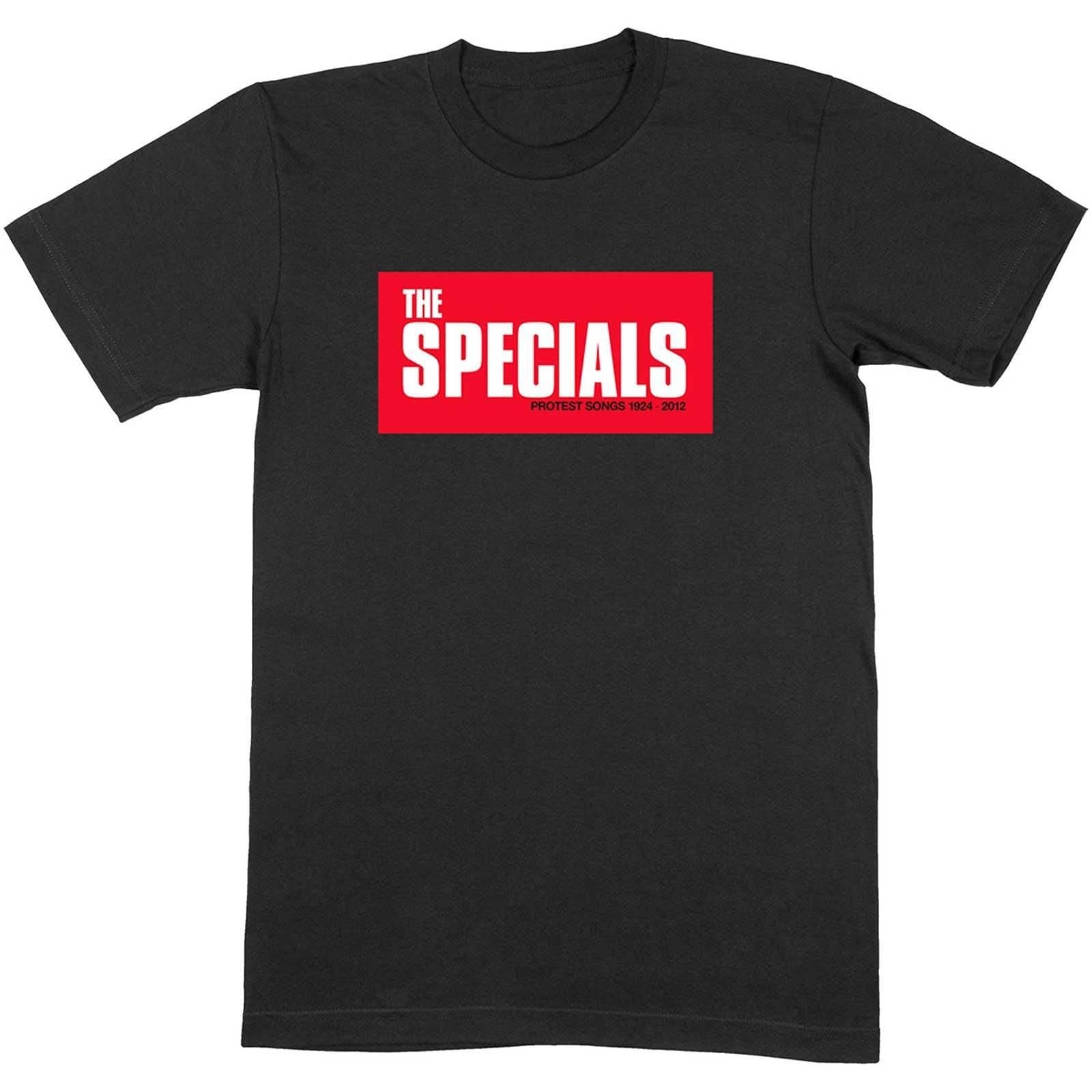 The Specials The Specials Men's Protest Songs Cotton T-Shirt in Black