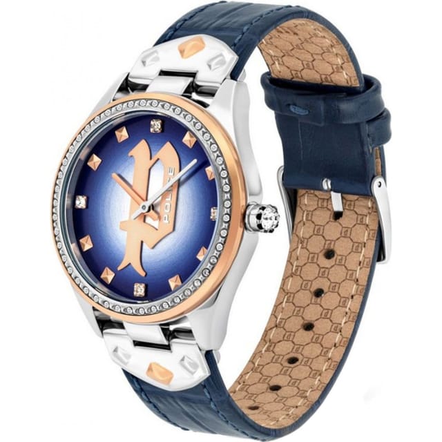 Police Police Women's PL16029MSTR-03 36mm Quartz Watch in Blue - 2