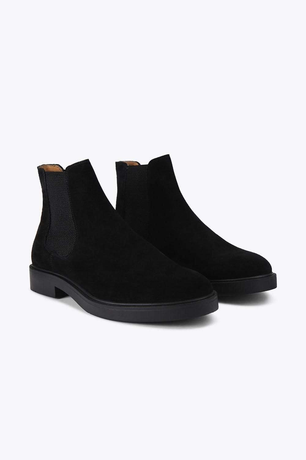 KG Kurt Geiger KG Kurt Geiger Men's 'Douglas' Suede Boots in Black - 4
