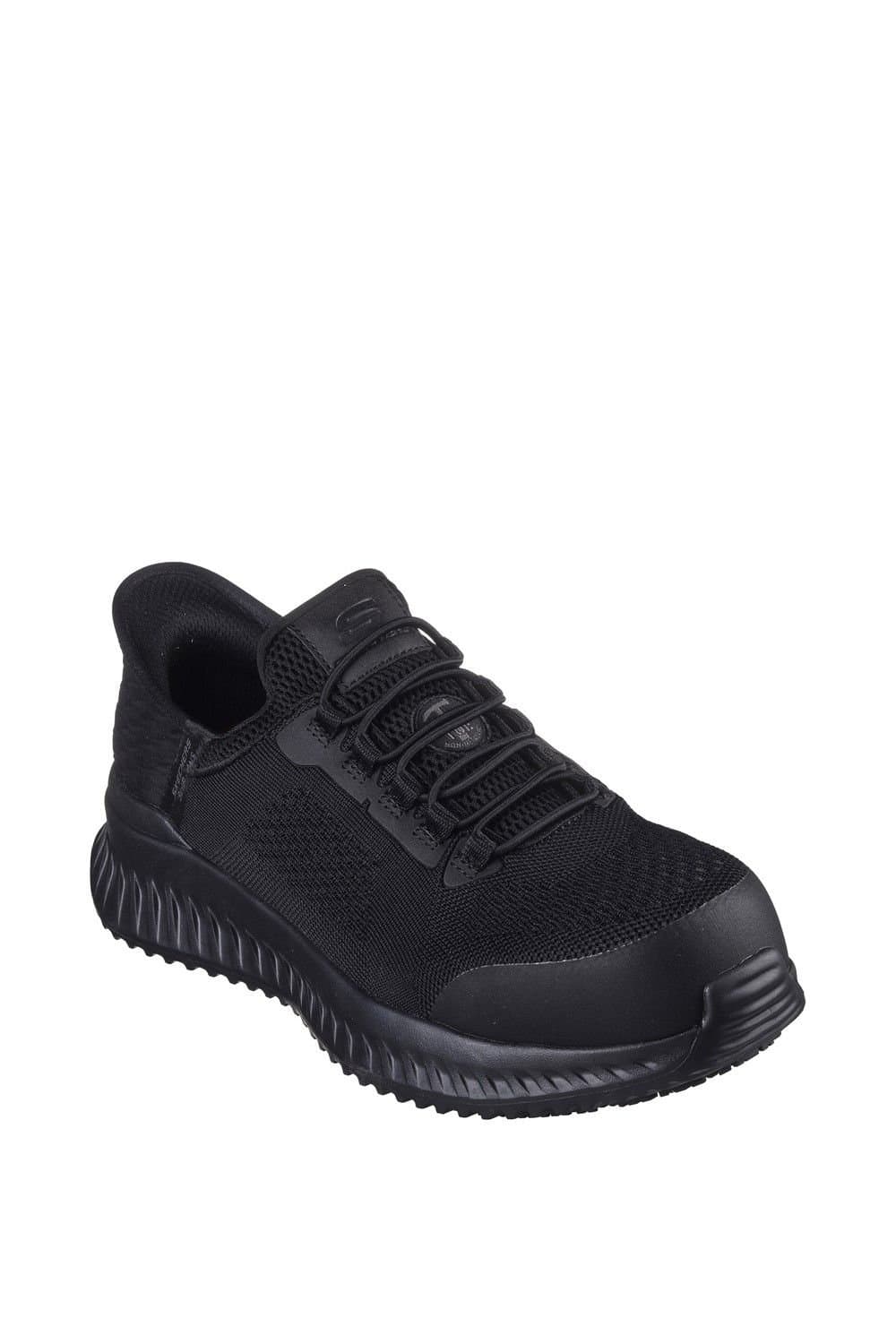 Skechers Skechers Men's Tilido Fletchit CT Safety Trainers in Black