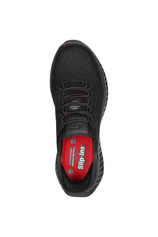 Skechers Skechers Men's Tilido Fletchit CT Safety Trainers in Black - 3