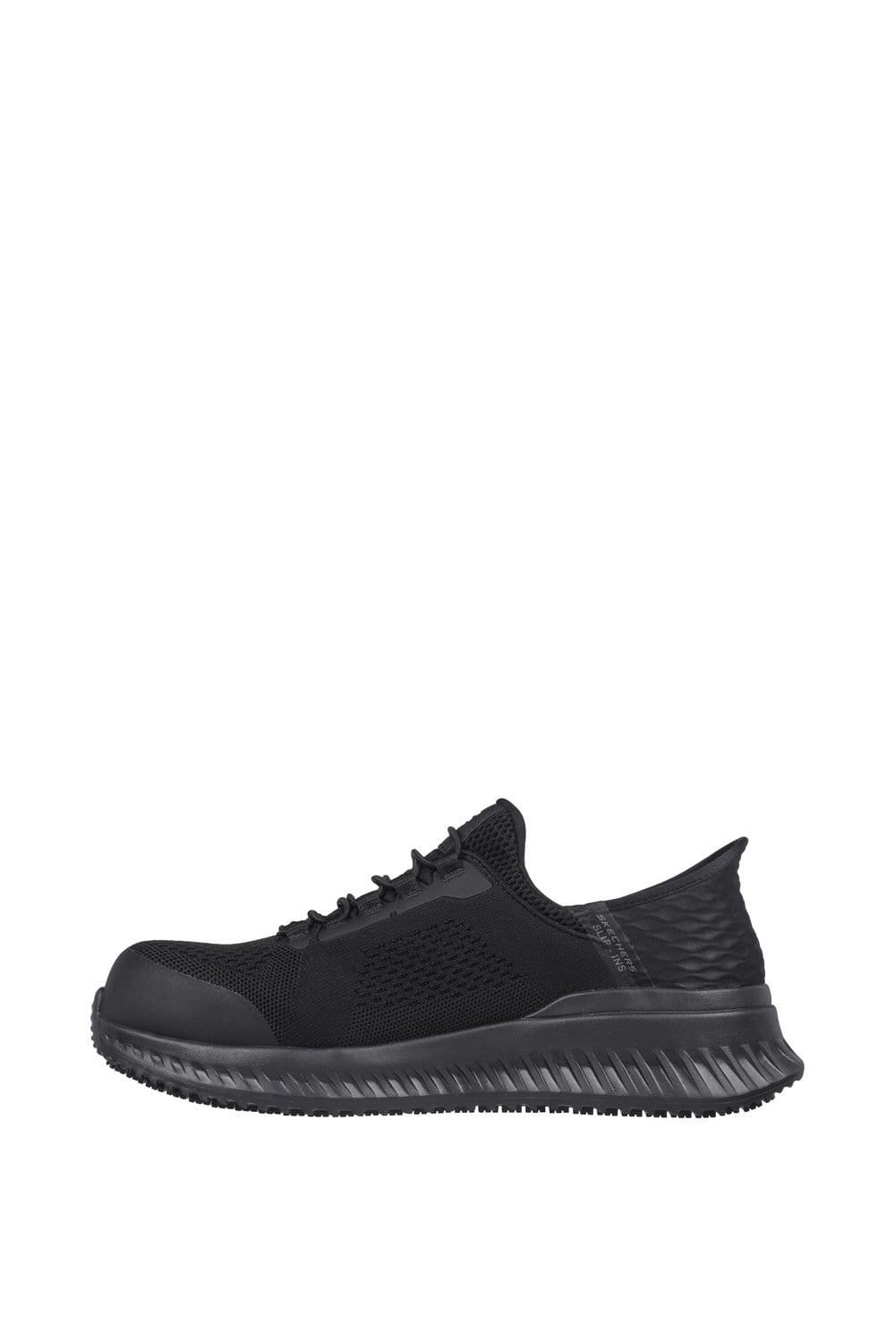 Skechers Skechers Men's Tilido Fletchit CT Safety Trainers in Black - 4