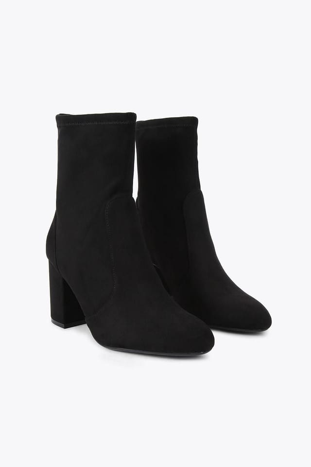 Carvela Carvela Women's 'Vito Ankle' Fabric Boots in Black - 2