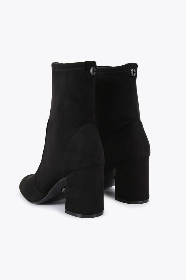 Carvela Carvela Women's 'Vito Ankle' Fabric Boots in Black - 3