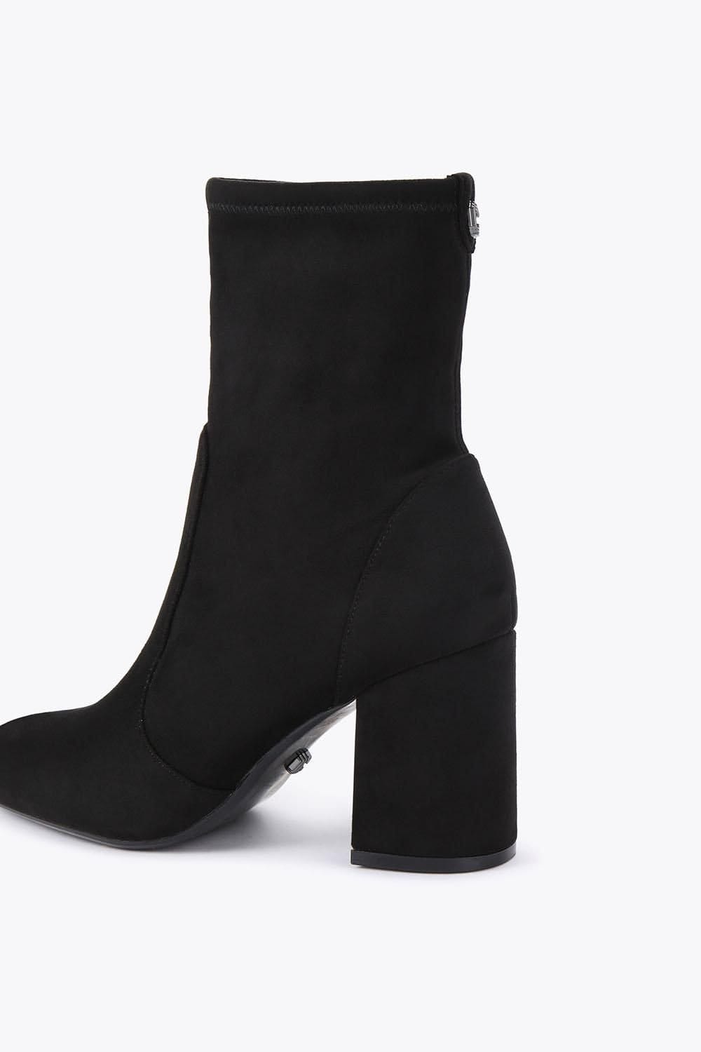 Carvela Carvela Women's 'Vito Ankle' Fabric Boots in Black - 4