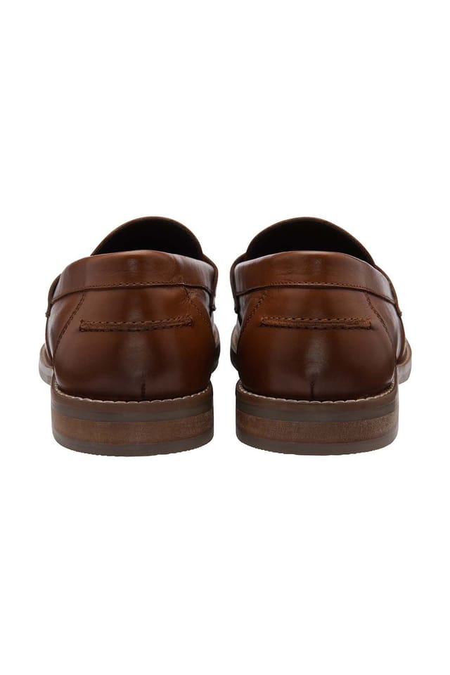 Frank Wright Frank Wright Men's Leather 'Bounty' Loafers in Tan - 3