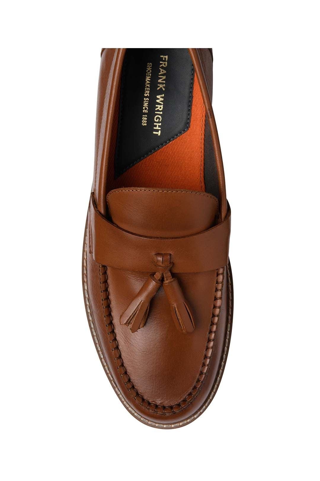 Frank Wright Frank Wright Men's Leather 'Bounty' Loafers in Tan - 4