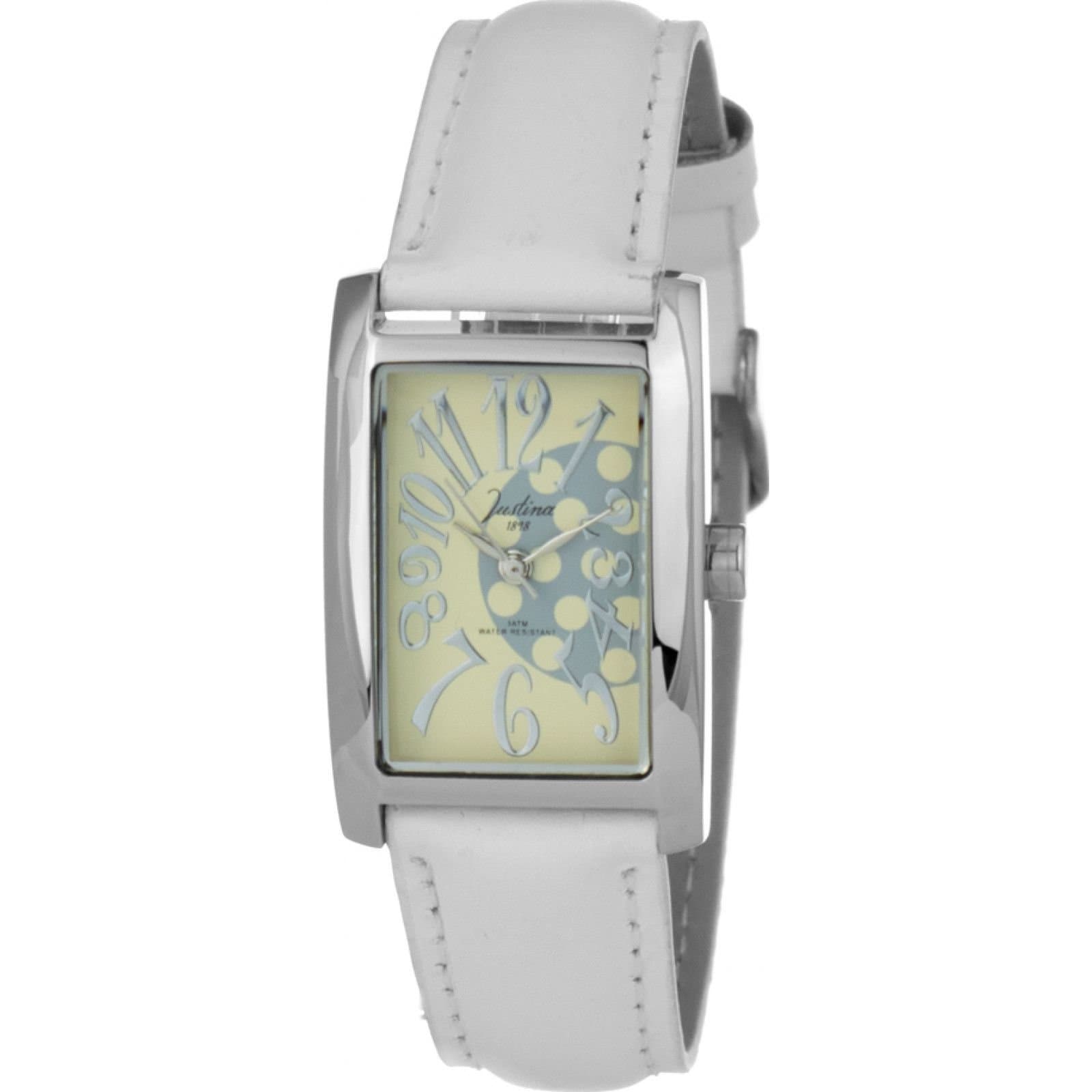Justina Justina Women's 21994A 22mm Quartz Watch in White