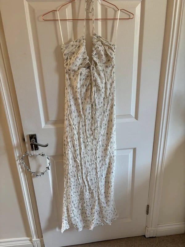 Bershka Bershka floral halter neck dress - 1