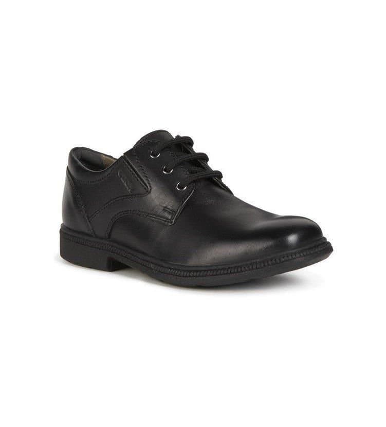 Geox Geox Men's 'Jr Federico' Leather Shoes in Black