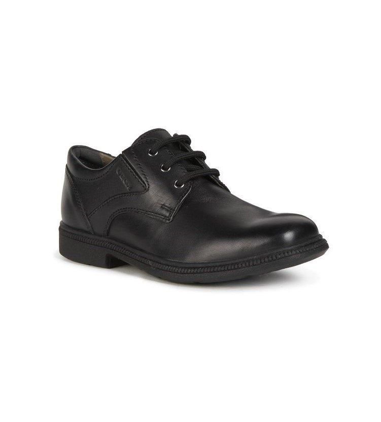 Geox Geox Men's 'Jr Federico' Leather Shoes in Black - 3