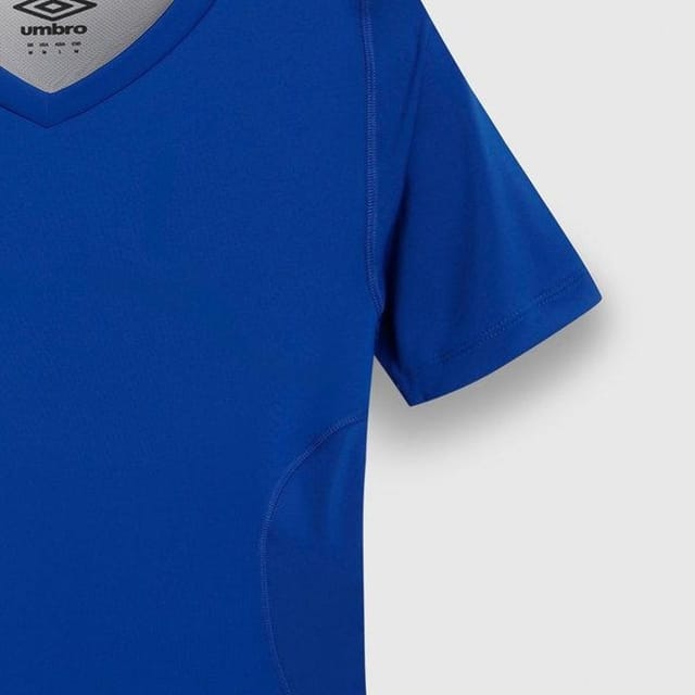 Umbro Umbro Men's Elite V Neck Base Layer Top in Royal - 2