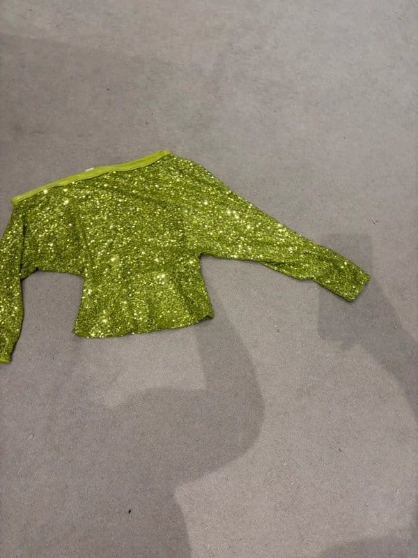 Never fully dressed sequin top