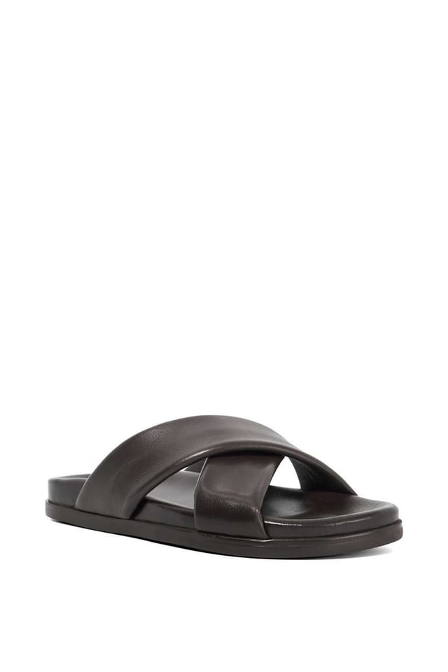 Dune London Dune London Men's 'Isaacs' Leather Sandals in Brown - 2