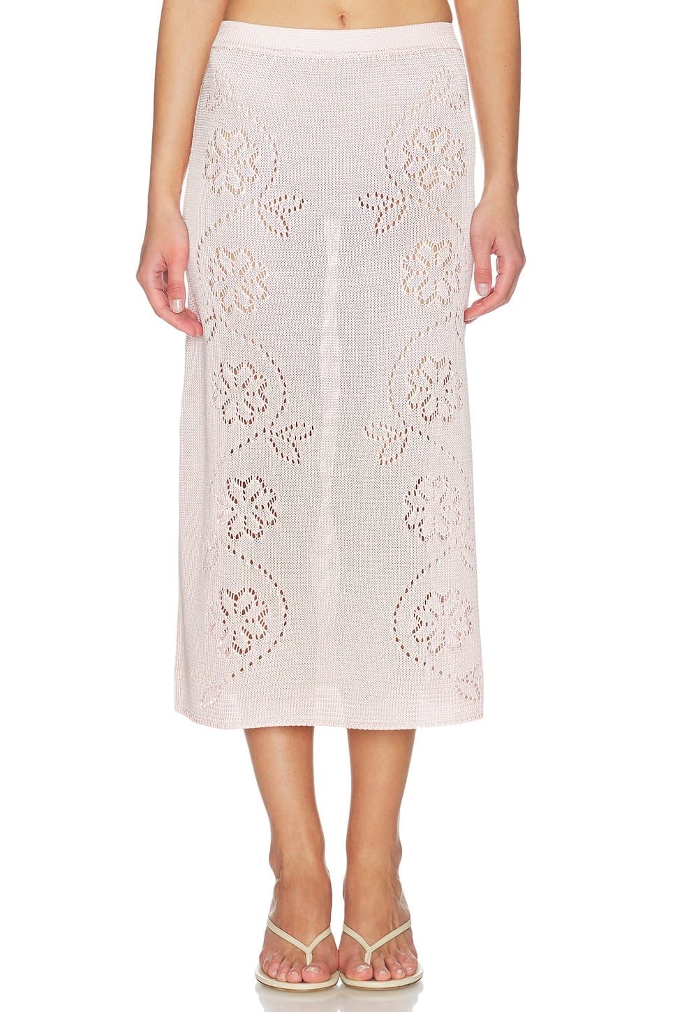 revolve Vine Floral Skirt