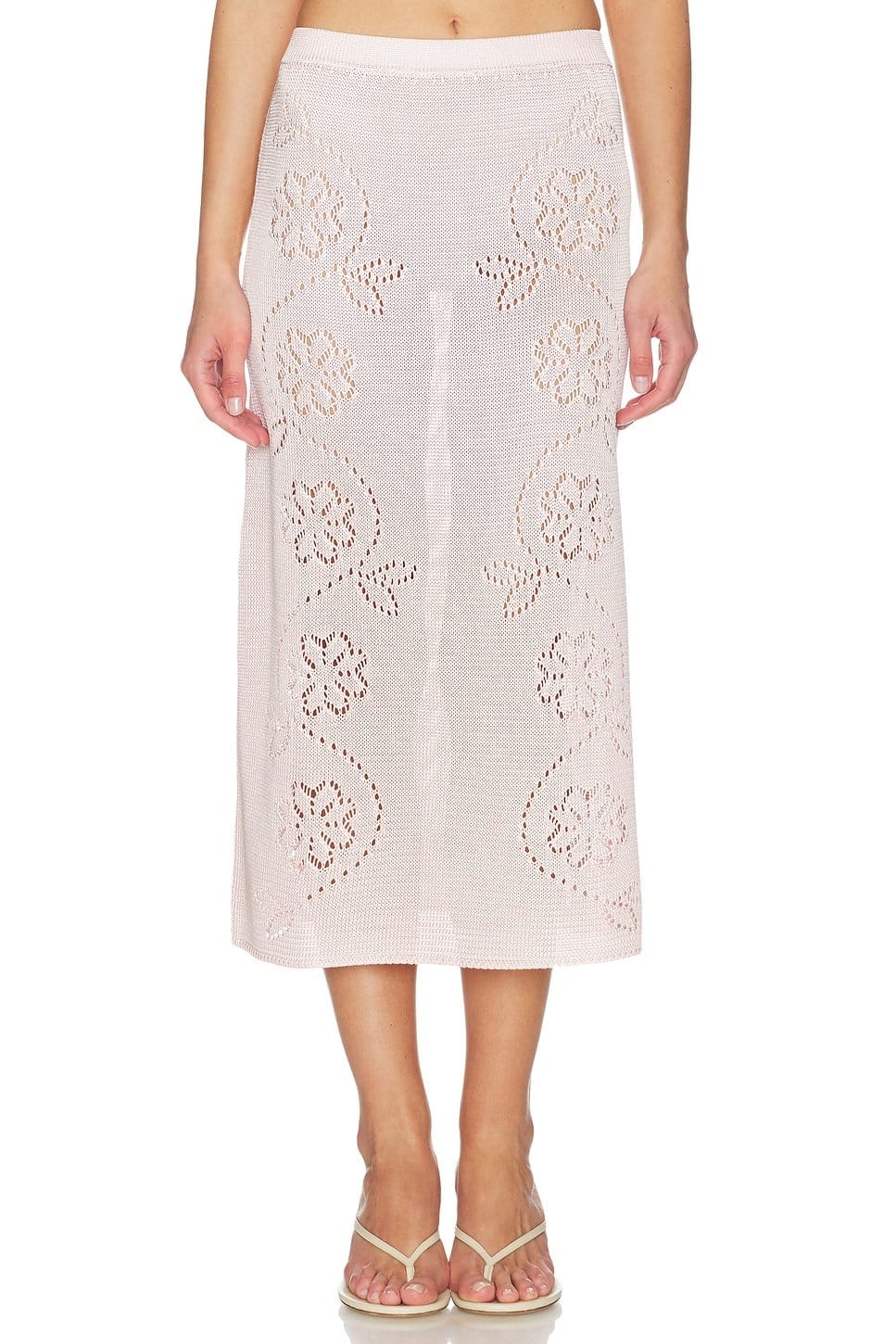revolve Vine Floral Skirt - 1