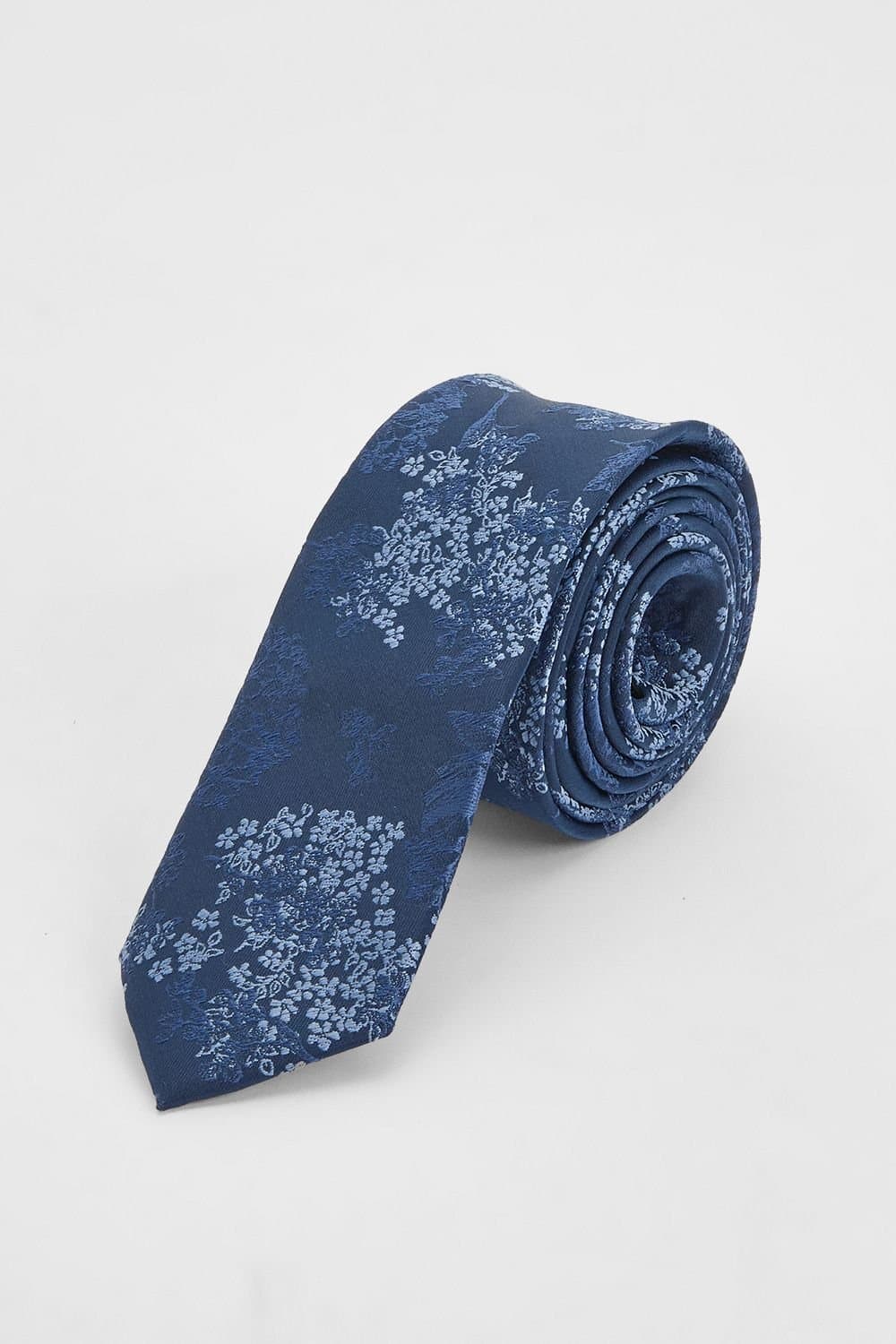 Burton Burton Men's Navy Floral Tie