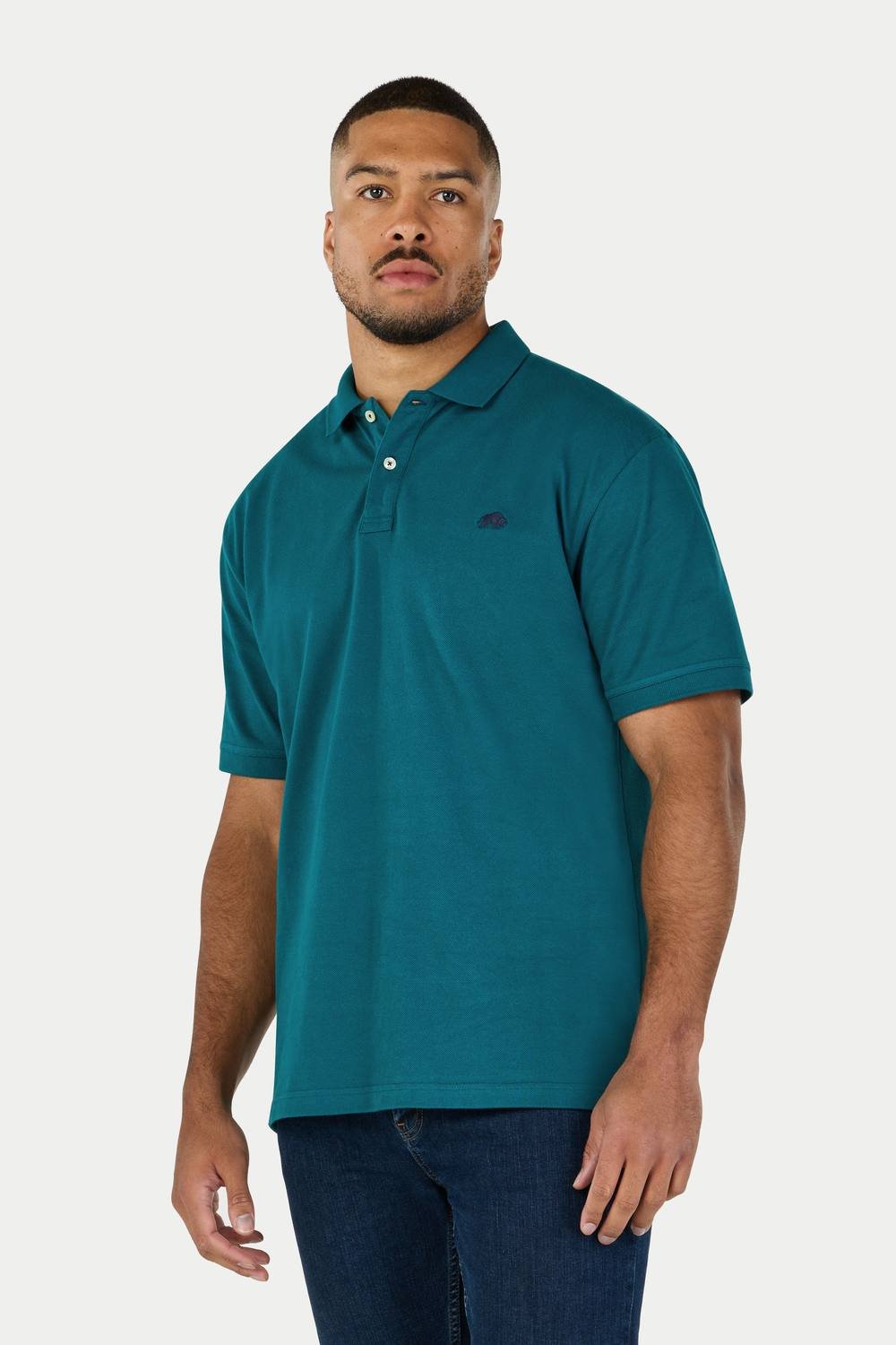 raging bull Raging Bull Men's Classic Polo in Teal - 2