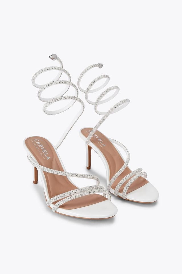 Carvela Carvela Women's 'Spiral 80' Heels in White - 2