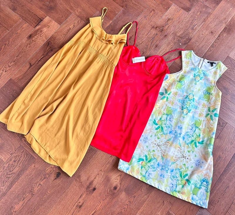 Bundle [Summer/Work] 8 x Mixed Dress Bundle Black/Floral/Red Dorothy Perkins/Mango Size 10/12