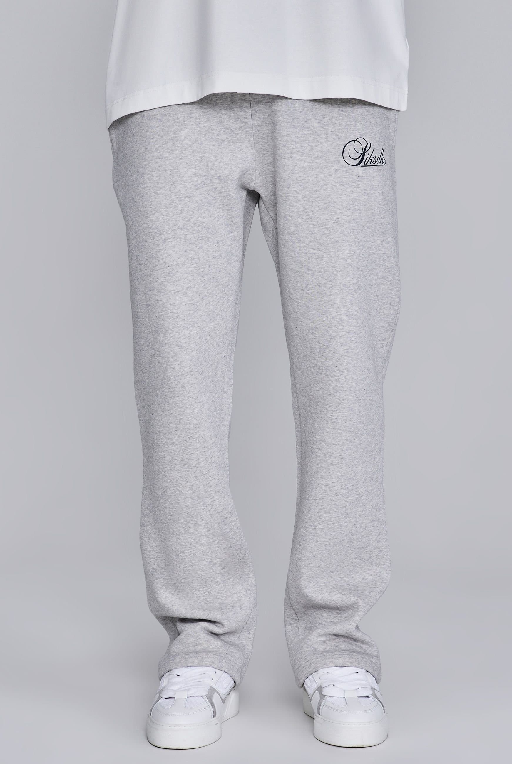 SikSilk SikSilk Men's Essentials Track Pants in Grey