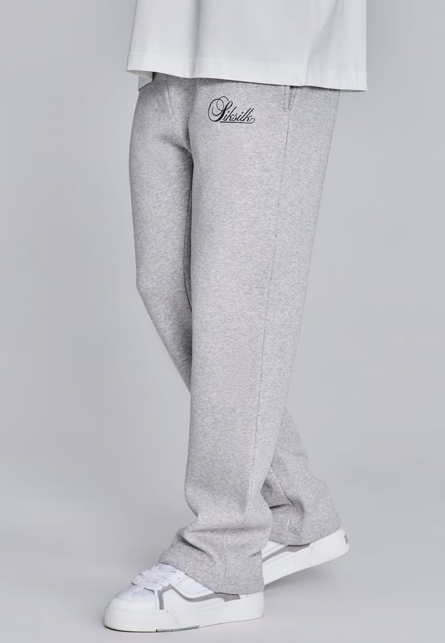 SikSilk SikSilk Men's Essentials Track Pants in Grey - 2