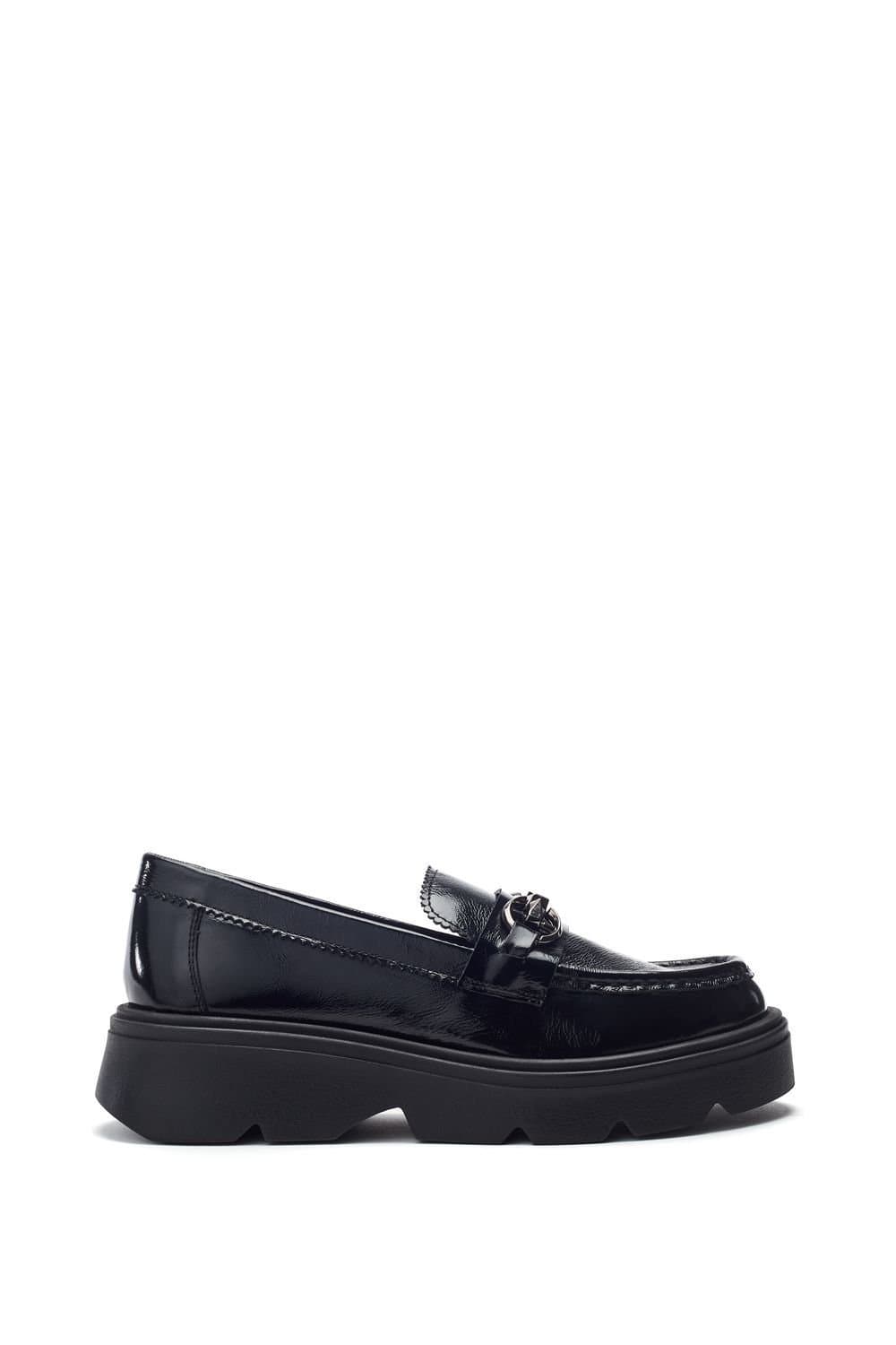 Moda In Pelle Moda In Pelle Women's 'Eisa' Leather Loafers in Black