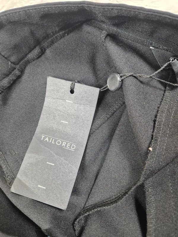 Tailored (S002) tailored black trousers size 30