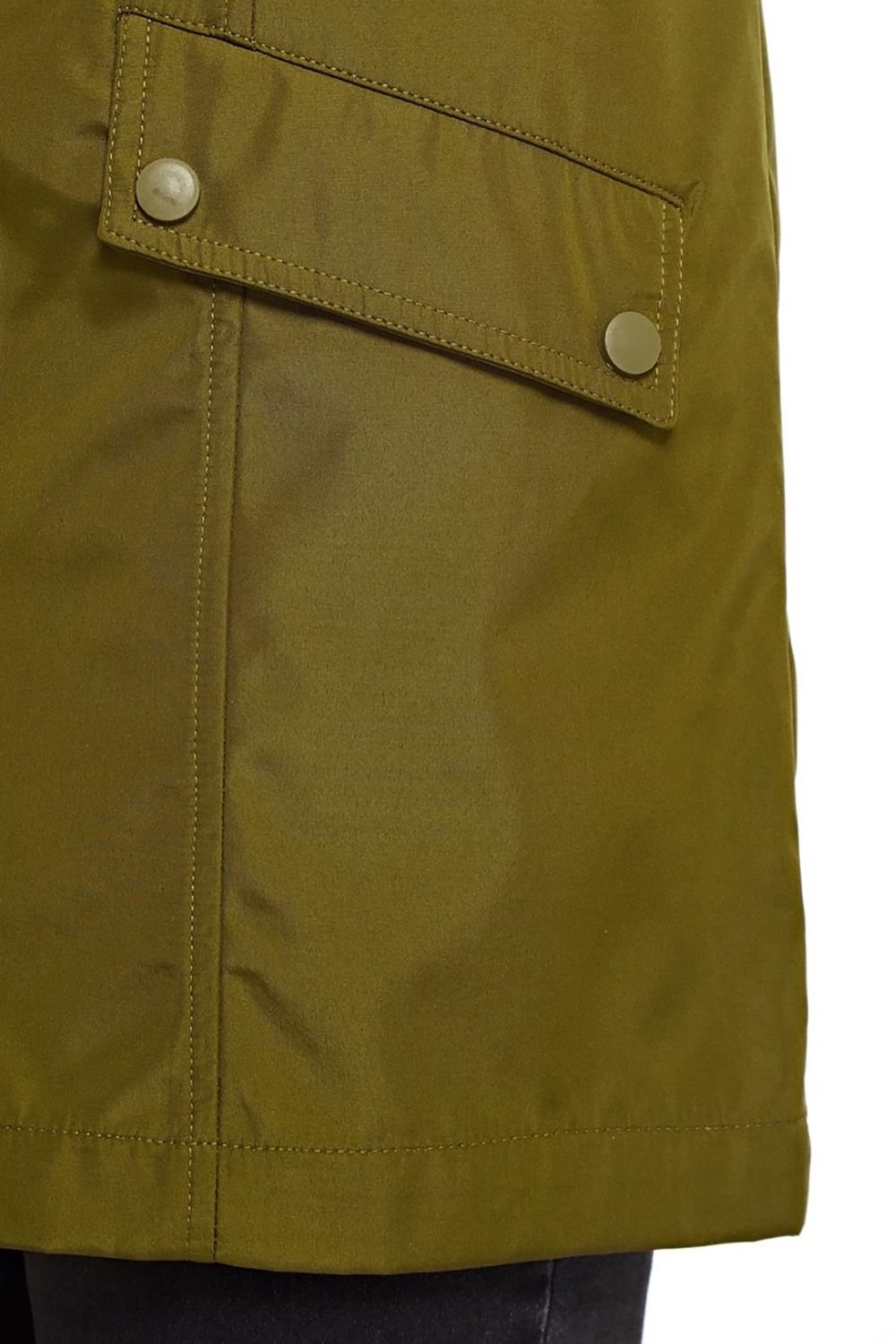 Penny Plain Penny Plain Women's Raincoat in Green - 4