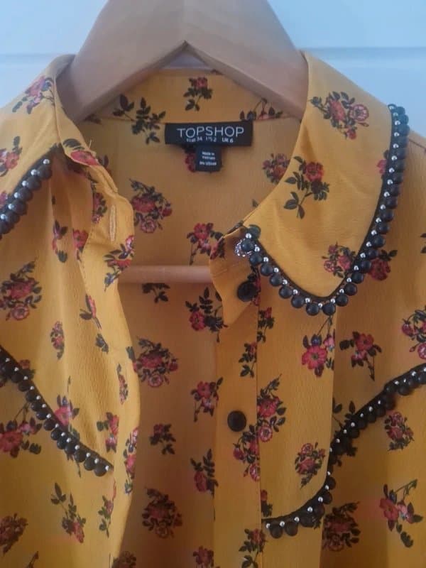 Topshop Ladies topdhop blouse size 6