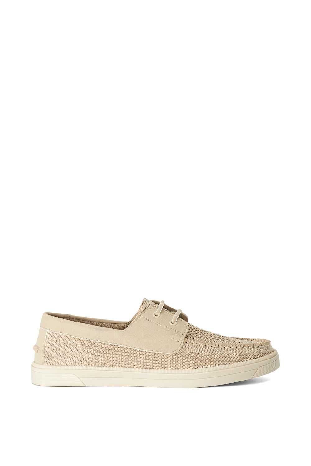 Dune London Dune London Men's 'Boardman' Boat Shoes in Beige