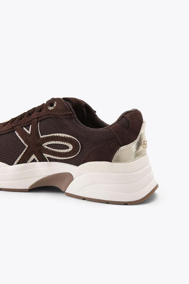 KG Kurt Geiger KG Kurt Geiger Women's 'Lois' Suedette Trainers in Brown - 3