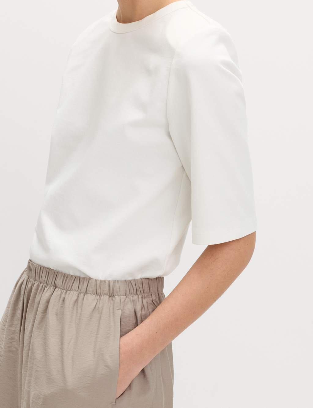 Marks & Spencer M&S Balloon Trousers Putty - 2