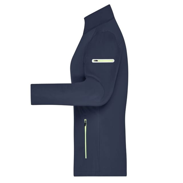 James and Nicholson James and Nicholson Women's Sports Soft Shell Jacket in Navy - 3