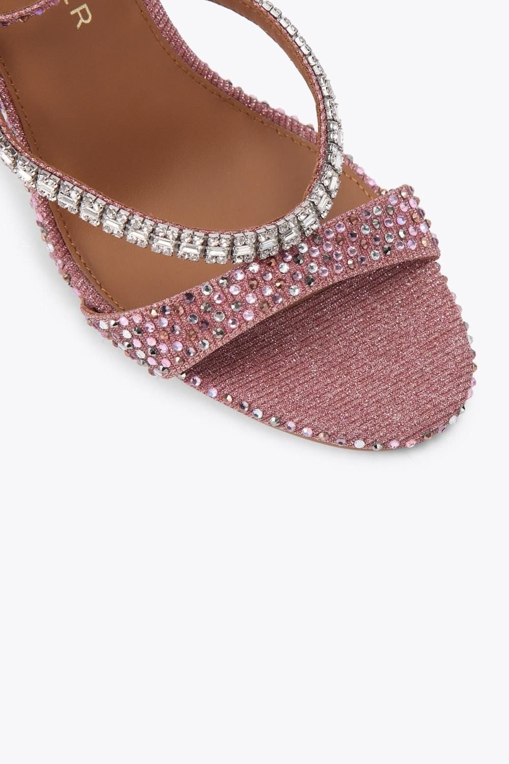 Kurt Geiger London Kurt Geiger London Women's 'Crystal Strap Sandal 90' Heels in Pink - 4