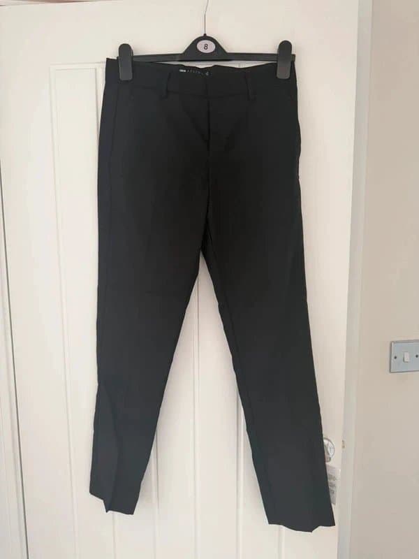 ASOS ASOS Design smart skinny fit trousers in black