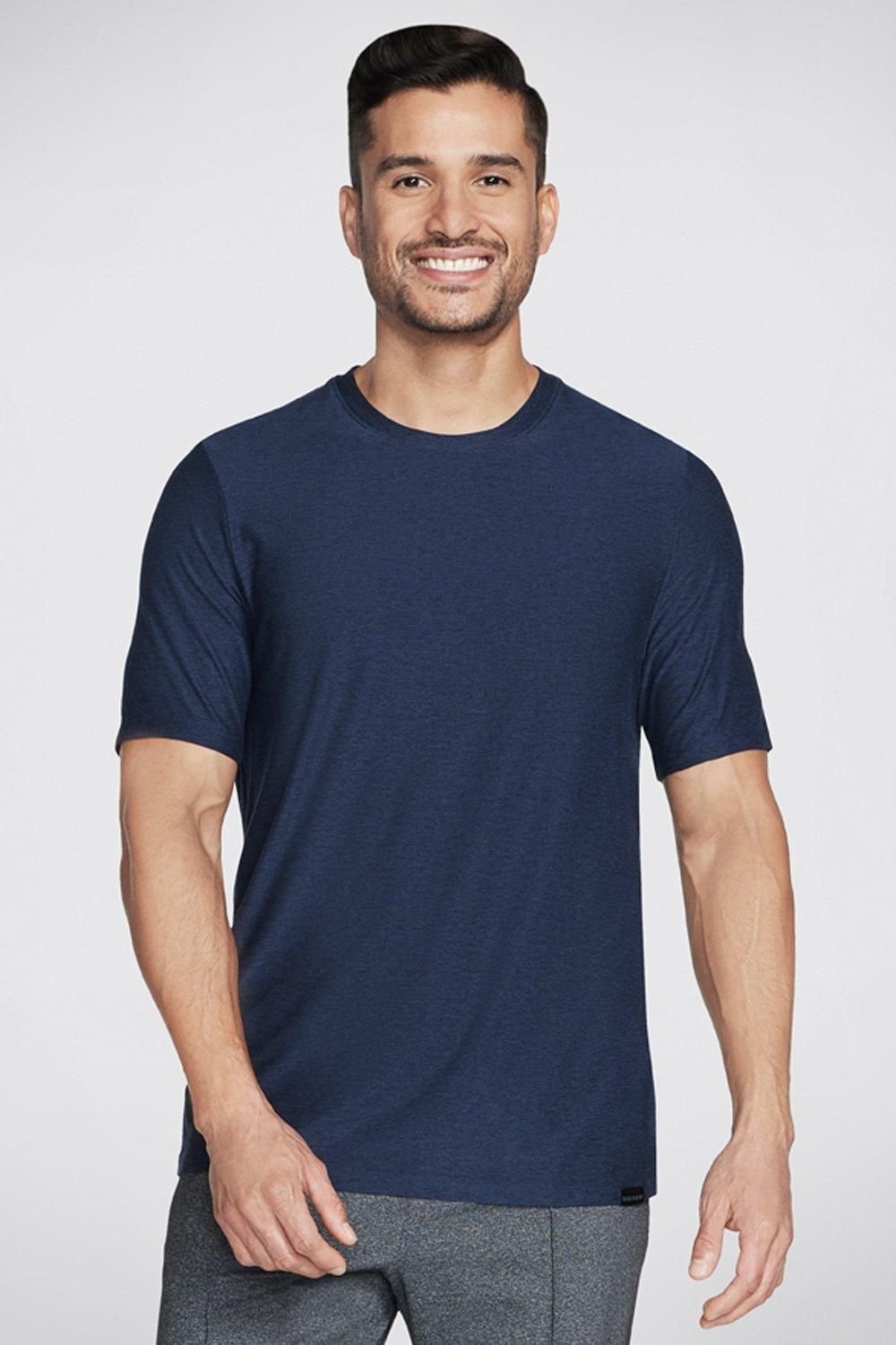 Skechers Skechers Men's Godri All Day Tee Blue Iris Navy - 2