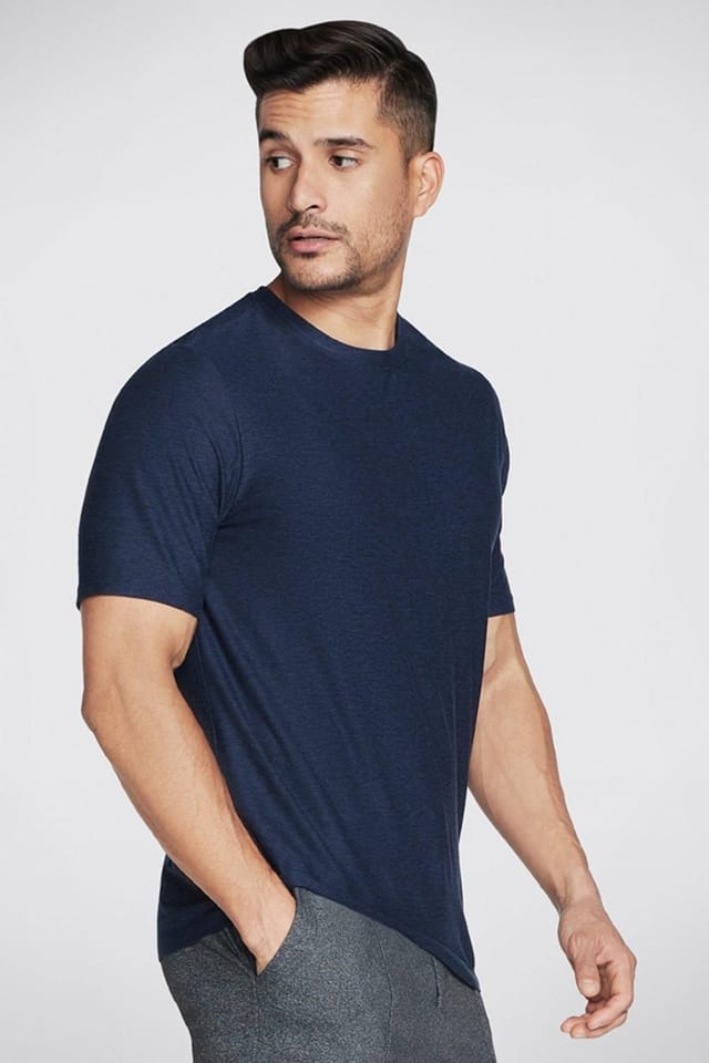 Skechers Skechers Men's Godri All Day Tee Blue Iris Navy - 2