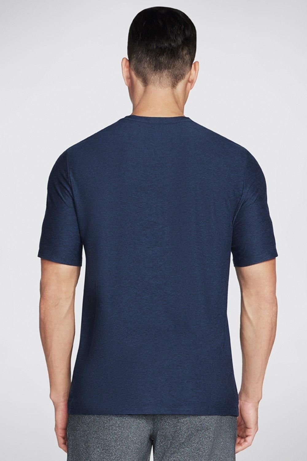 Skechers Skechers Men's Godri All Day Tee Blue Iris Navy - 3