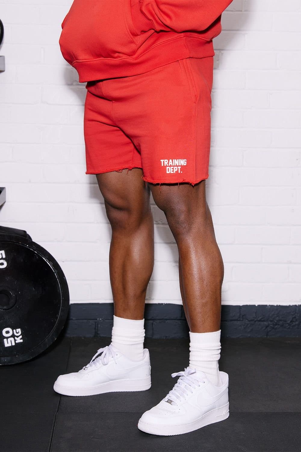 Training Dept. Training Dept. Men's Red Loopback Short