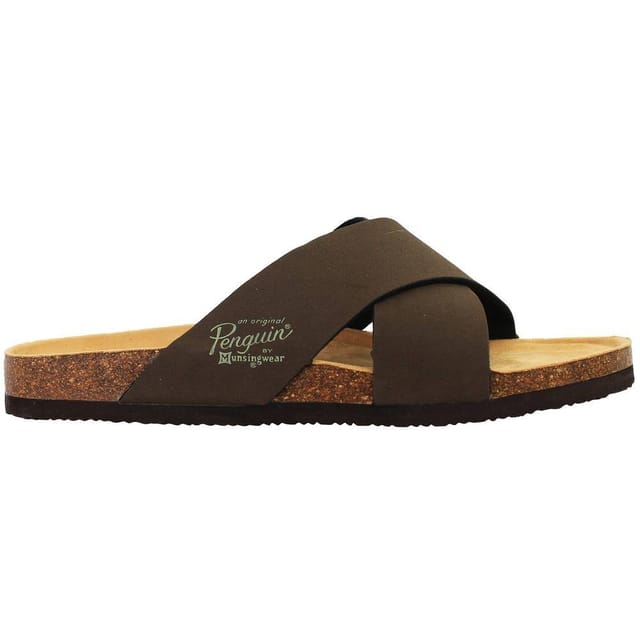 Penguin Penguin Men's Pack Brown Sliders - 2