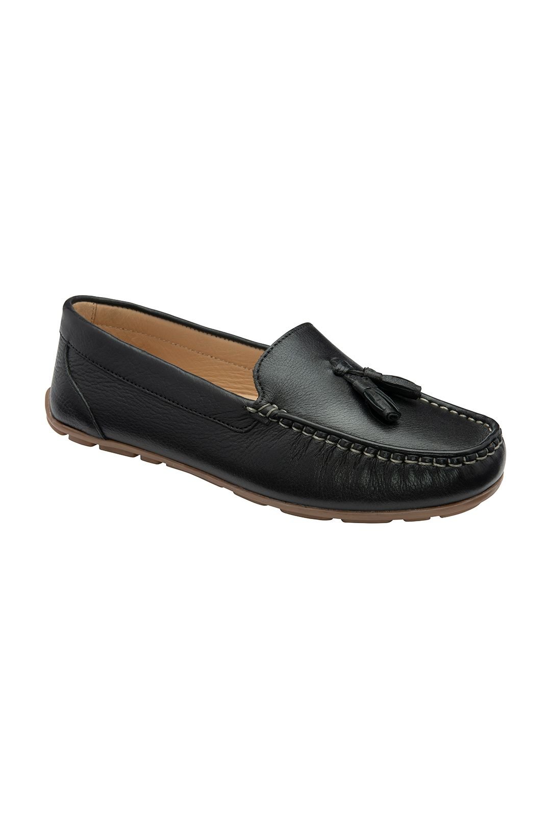 Ravel Ravel Women's 'Bute' Leather Loafers in Black - 1