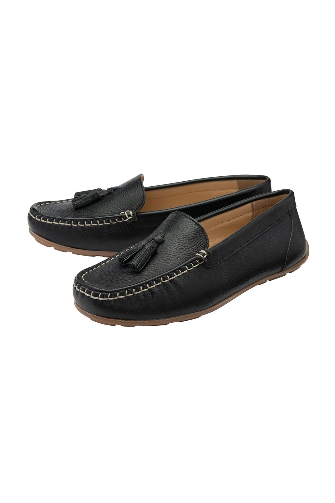 Ravel Ravel Women's 'Bute' Leather Loafers in Black - 2