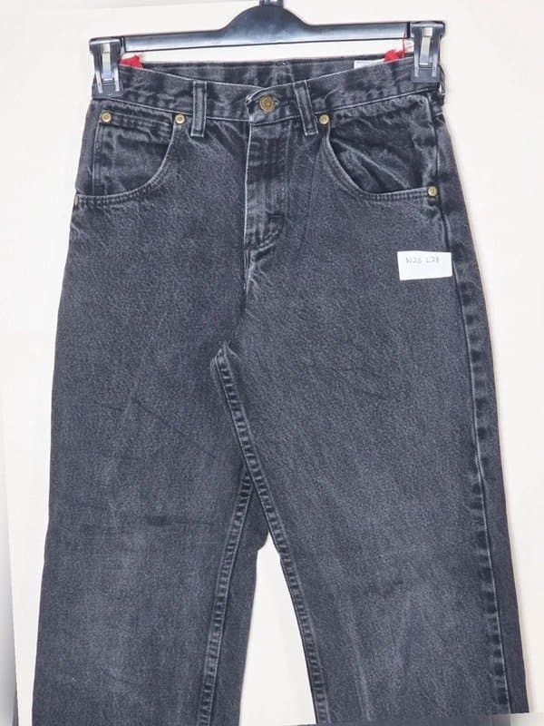Wrangler Wrangler vintage black Jeans womens Straight Fit Texas Stretch Denim Y2K Streetwear UK W26 L28
