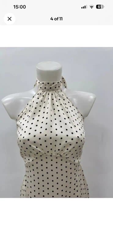 New Look New look size 14, polka dot halter neck dress BNWT